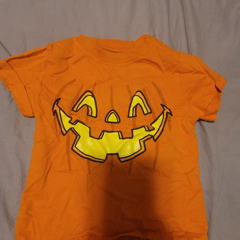 Pumpkin shirt size 3t used 1